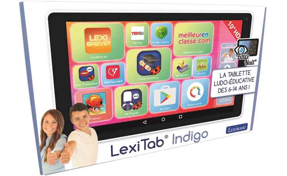 Tablette enfant Lexitab Indigo