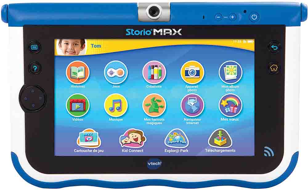 Tablette Enfant Storio Max 5 Vtech WiFi Bleue - Tablettes